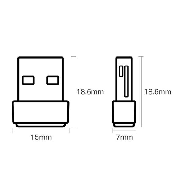 Tarjeta De Red Wi-Fi USB Tp-Link Archer T2U Nano