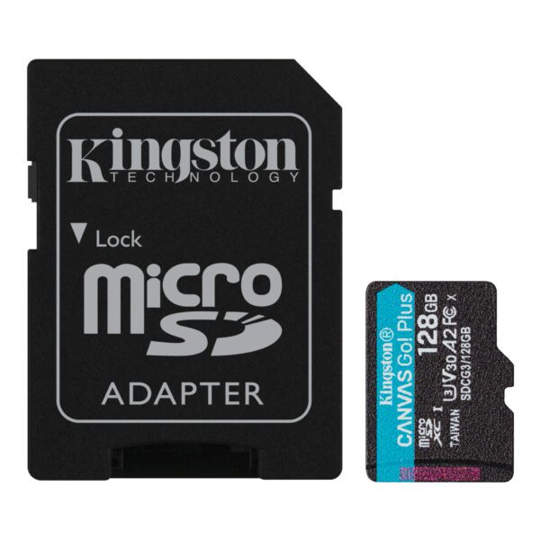 Memoria Micro SD Kingston CANVAS Go! Plus 128GB