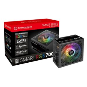 Fuente de Poder Thermaltake Smart RGB 700W 80 Plus White