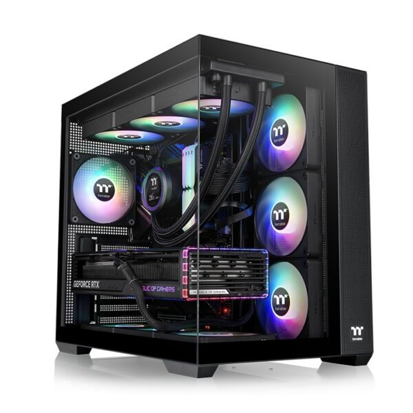 Chasis Thermaltake View 380 TG ARGB NEGRO  4FAN